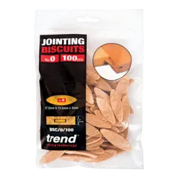 Trend Wood Jointing Biscuits - Size 0, Pack of 100