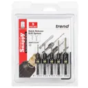 Trend Snappy 5 Piece Drill Countersink Set for Wood Screws