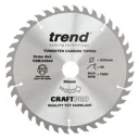 Trend CRAFTPRO Non Stick Wood Cutting Saw Blade - 235mm, 40T, 30mm