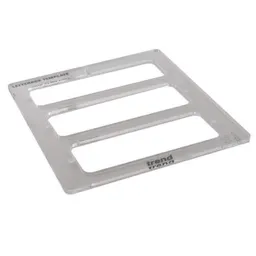 Trend Letterbox Plate Template