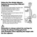 Trend FHA/009 Fine Height Adjuster Various Routers