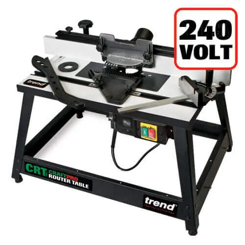 Trend CRAFTPRO Mk3 Router Table - 240v