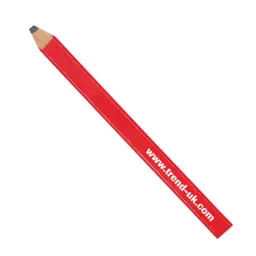Trend Carpenters Pencils Red Medium - Pack of 3