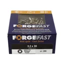 Forgefix Forgefast Pozi Wood Screw - 3.5mm, 30mm, Pack of 200