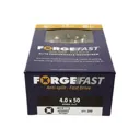 Forgefix Forgefast Pozi Wood Screw - 4mm, 50mm, Pack of 200