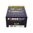 Forgefix Forgefast Pozi Wood Screw - 4.5mm, 40mm, Pack of 200