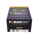 Forgefix Forgefast Pozi Wood Screw - 4.5mm, 50mm, Pack of 200