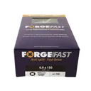 Forgefix Forgefast Pozi Elite Performance Wood Screw - 6mm, 150mm, Pack of 100