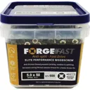 Forgefix Forgefast Pozi Elite Performance Wood Screw - 5mm, 50mm, Pack of 600