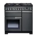 Rangemaster Professional Deluxe PDL90DFFSLC Freestanding Dual fuel Range cooker with Gas Hob