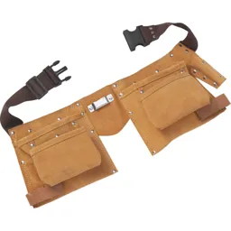 BlueSpot Tool Belt and Double Leather Tool Pouch