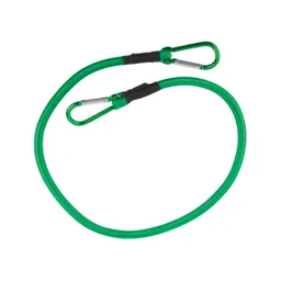 Bluespot Snap Clip Elastic Bungee Cord - 900mm, Green, Pack of 1