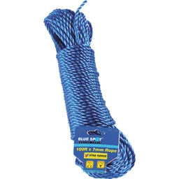 BlueSpot Soft Poly Rope - 7mm, 33m
