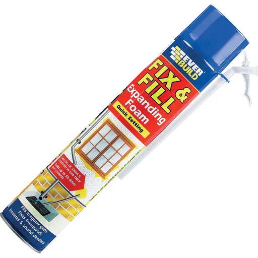 Everbuild Fill and Fix Expanding Foam - 750ml