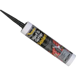 Everbuild Roof and Gutter Sealant - Black, 310ml