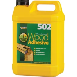 Everbuild All Purpose Weatherproof Wood Adhesive - 5l