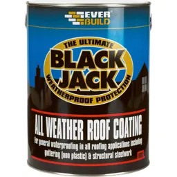 Everbuild Black Jack 905 All Weather Roof Coating - 5l
