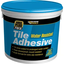Everbuild Water Resistant Tile Adhesive - 10l