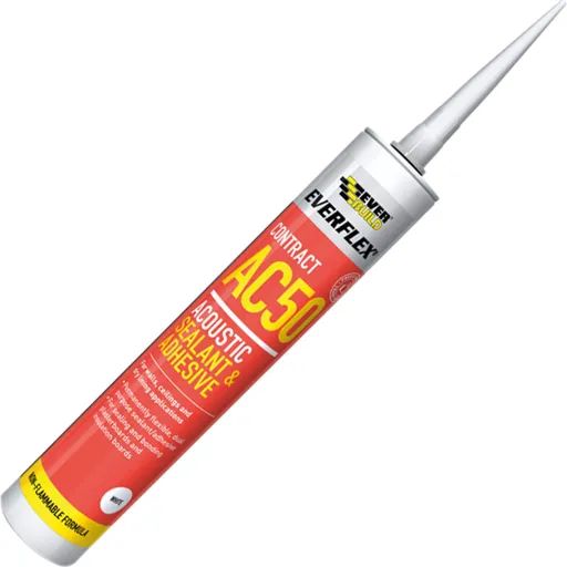 Everbuild Acoustic Sealant and Adhesive - 400ml