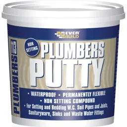 Everbuild Plumbers Putty - 750g