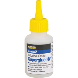 Everbuild Industrial Hi Viscosity Super Glue - 50ml