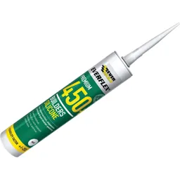 Everbuild Builders Silicone Sealant - Clear, 310ml