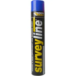 Everbuild Surveyline Marker Spray - Blue, 700ml