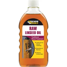 Everbuild Raw Linseed Oil - 500ml
