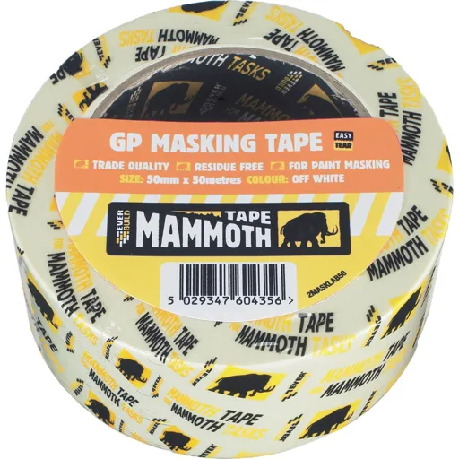 Everbuild Masking Tape - 38mm, 50m