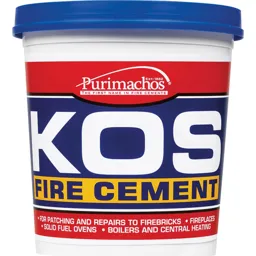 Everbuild KOS Fire Cement - Black, 500g