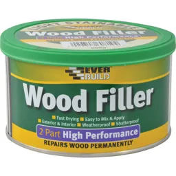 Everbuild 2 Part High Performance Wood Filler - Light, 500g