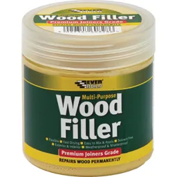 Everbuild Multi Purpose Premium Joiners Grade Wood Filler - Light Oak, 250ml