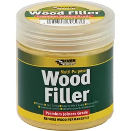 Everbuild Multi Purpose Premium Joiners Grade Wood Filler - Mahogany, 250ml