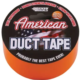 Everbuild American Duct Tape - Orange, 50mm, 25m