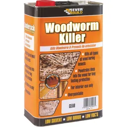 Everbuild Lumberjack Woodworm Killer - 5l