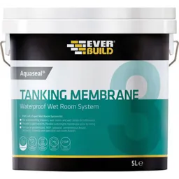 Everbuild Aquaseal Waterproof Tanking Membrane - 5l