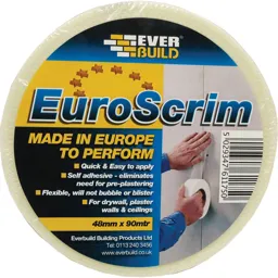 Everbuild EuroScrim Scrim Tape - 48mm, 90m
