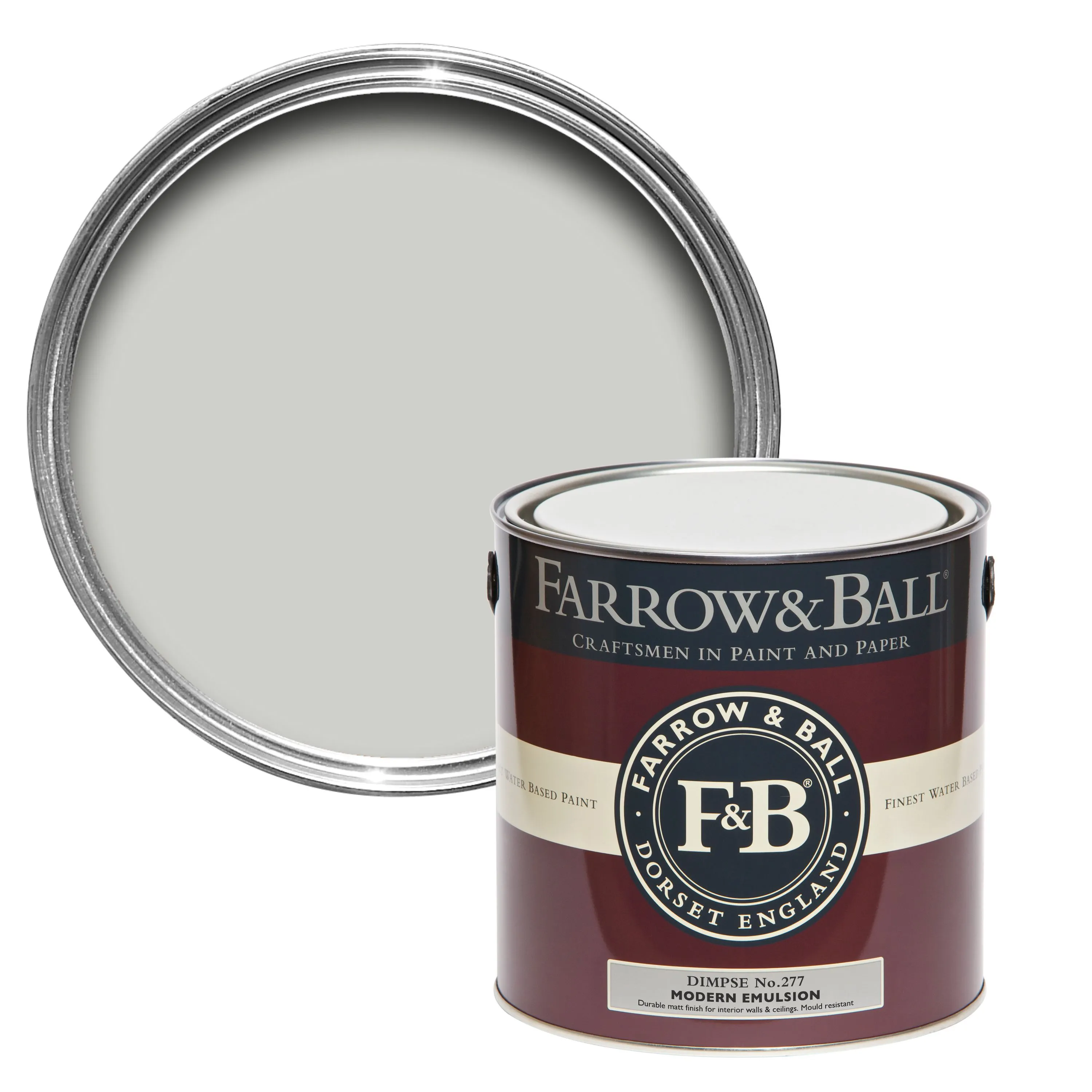 Farrow & Ball Modern Dimpse No.277 Matt Emulsion paint 2.5L