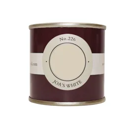 Farrow & Ball Estate Joa's white No.226 Emulsion paint 100ml Tester pot