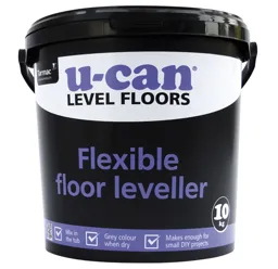 U-Can Flexible Floor levelling compound, 10kg Tub