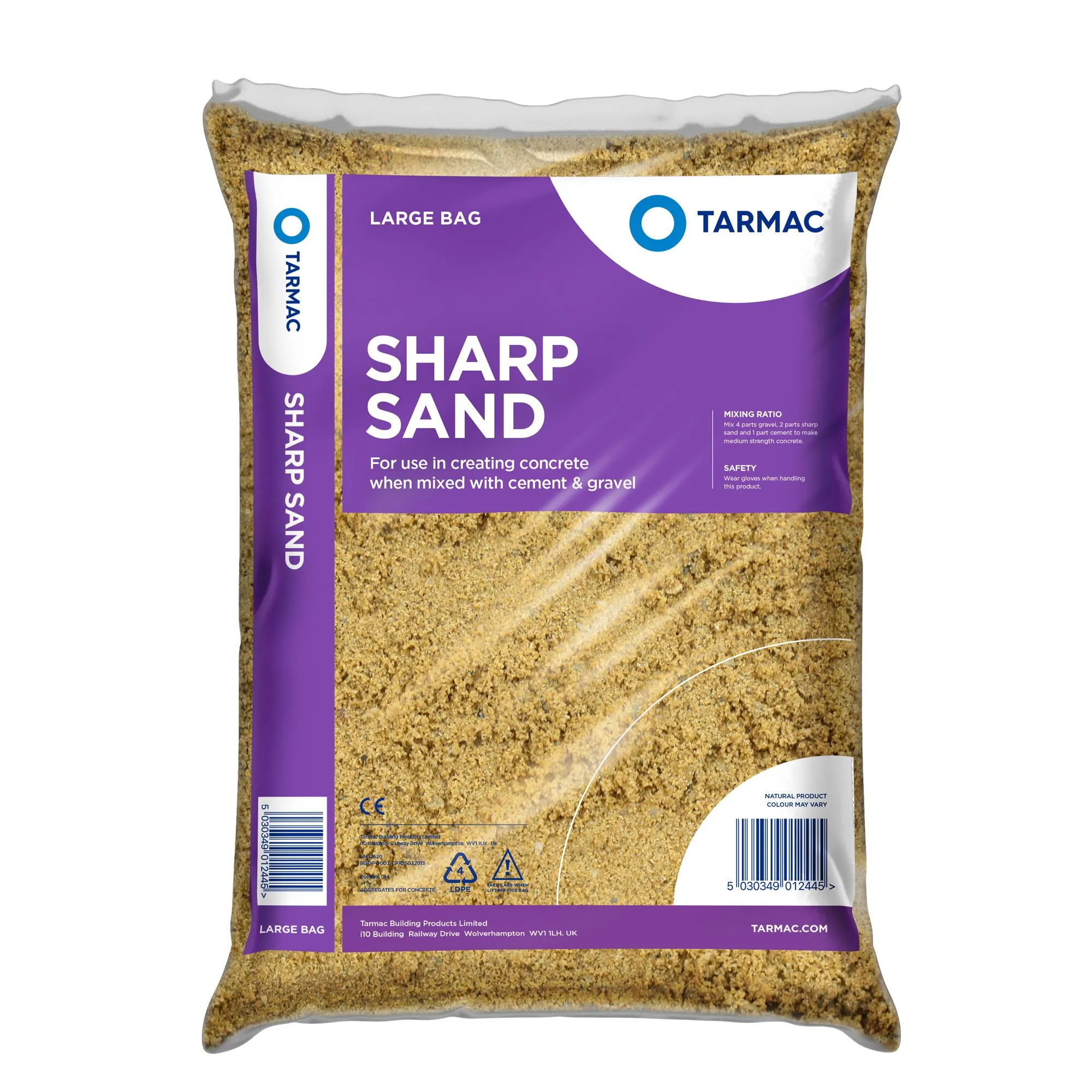 Tarmac Sharp sand, Large Bag