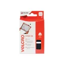 Velcro Stick On Squares Black - 25mm, 25mm, Pack of 24