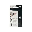 Velcro Heavy Duty Stick On Strips Black - 50mm, 100mm, Pack of 2
