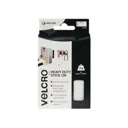 Velcro Heavy Duty Stick On Strips White - 50mm, 100mm, Pack of 2