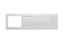 Croydex Unfold N Fit White Gloss MDF Storage Bath Side Panel - 1680mm - WB995122PW
