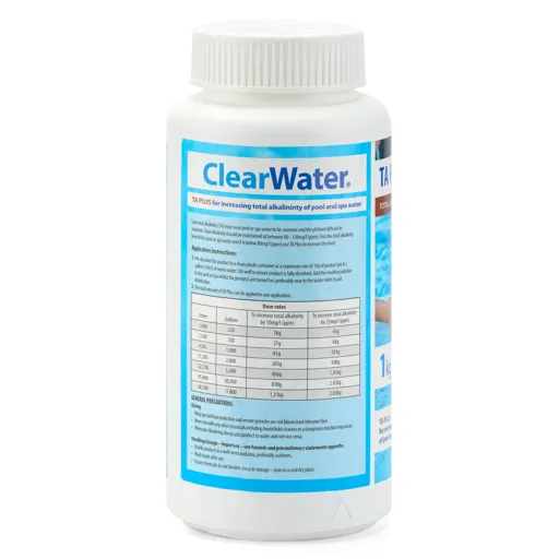 Clearwater Total Alk+ Pool & spa Alkalinity increaser 1kg