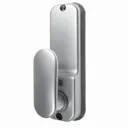 Smith & Locke Grey Zinc alloy 4-6 digit Push-button lock