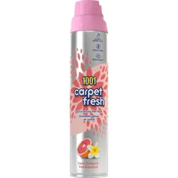 1001 Carpet Fresh Spray - Exotic Flower & Grapefruit, 300ml