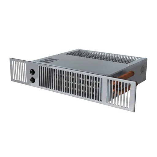 Smith's Space Saver SS7/5 Hydronic Plinth Heater with Brushed Steel Grille