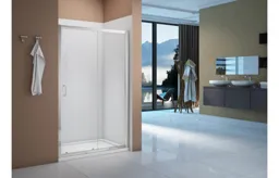 Merlyn Vivid Boost Sliding Door 6 x 1500 x 1900mm Clear/Polished Chrome